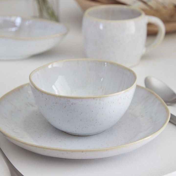 Prato Jantar 28cm Livia Branco
