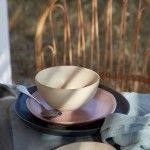 Taca Cereais 15cm Livia Champanhe