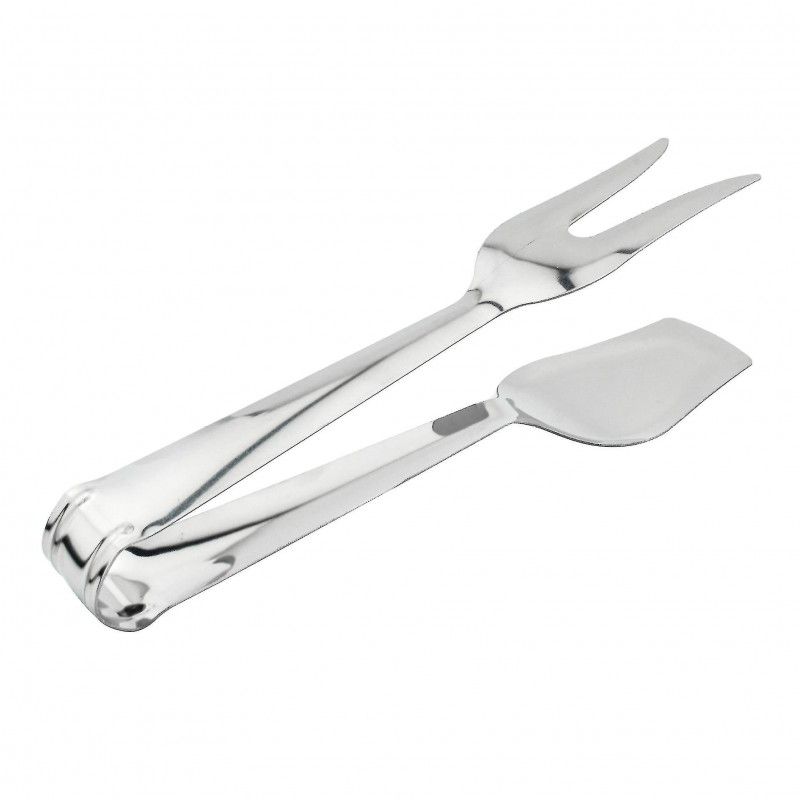 Stainless steel serving tong 20cm
