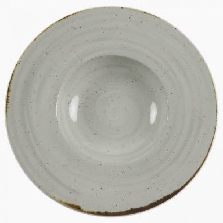 Prato Fundo 29cm Rustico Taupe In