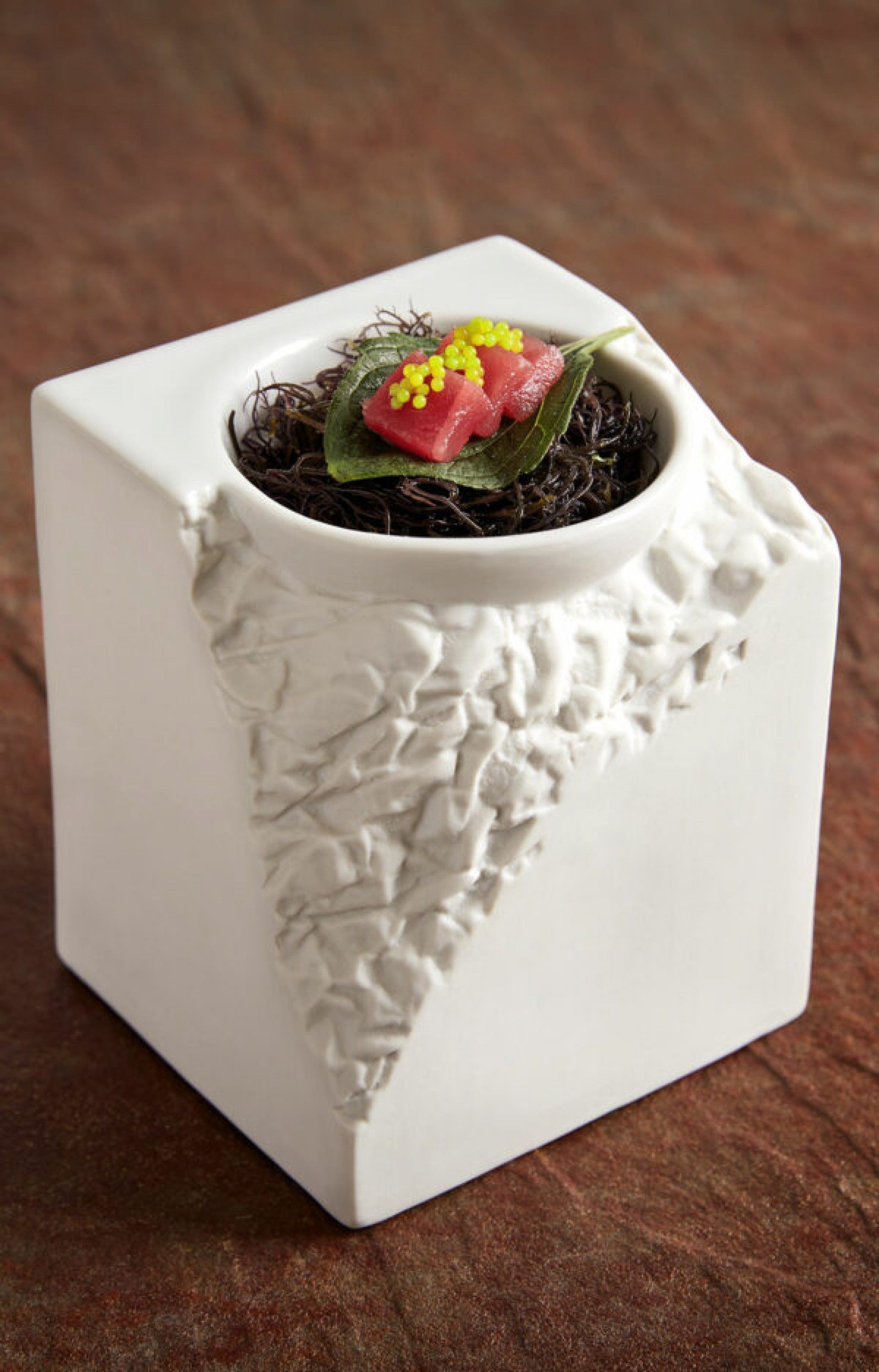 Podium Quadrado 10x11cm Terra