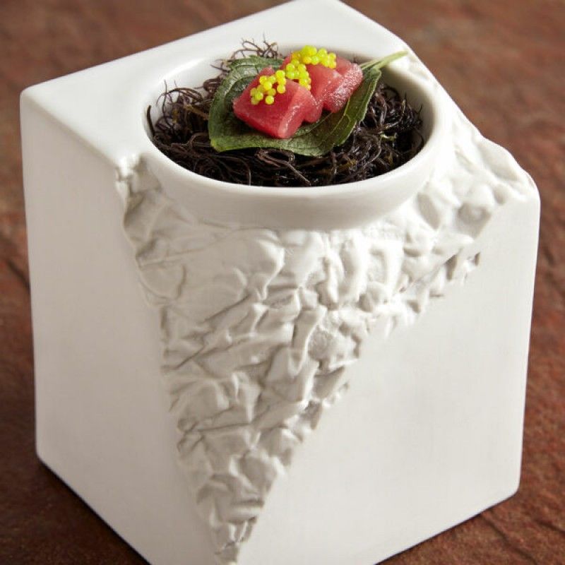 Podium Quadrado 10x11cm Terra