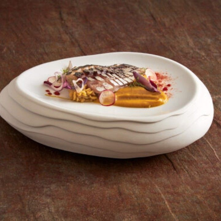 Prato Oval 26x19cm Terra