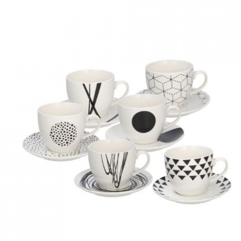 Conj 6 P/Chavenas Cha 20cl Graphic