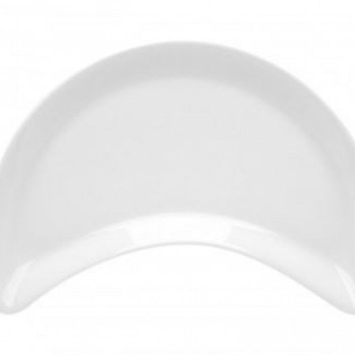 Saladeira 1/2 Lua 22x12 Com Branco