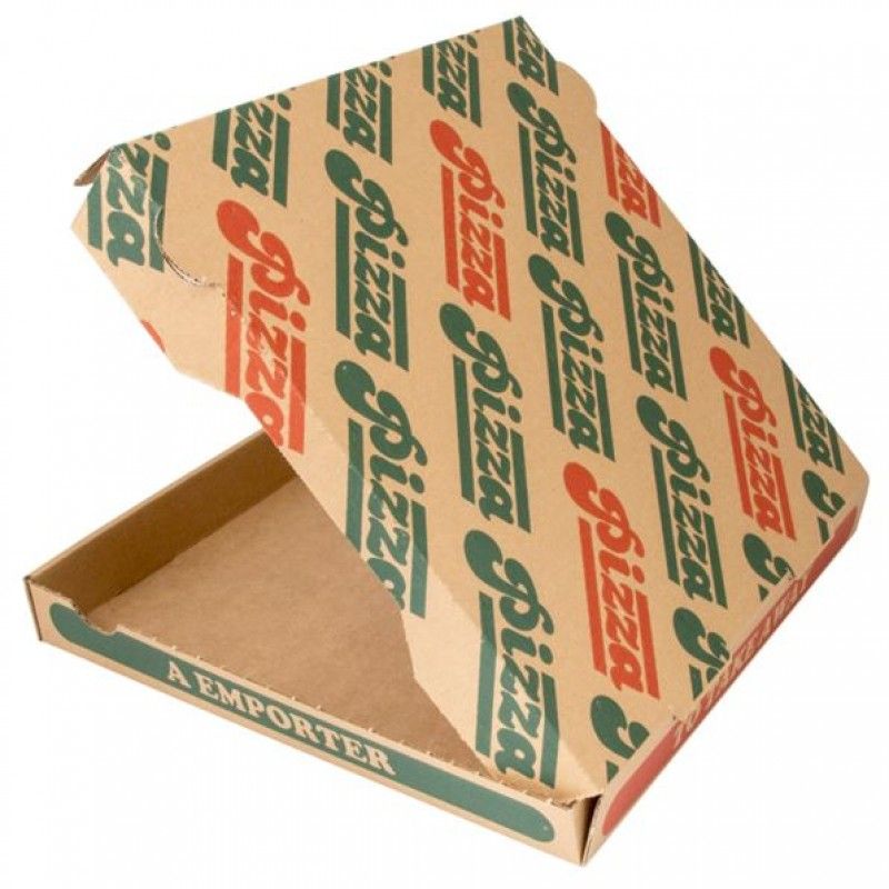 Conj 100 Cx Pizza Micro-Canelada 29x29x3.5cm 148.21