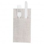 Conj 50 Guardanapos 40x40cm Choc Airlaid 228.12
