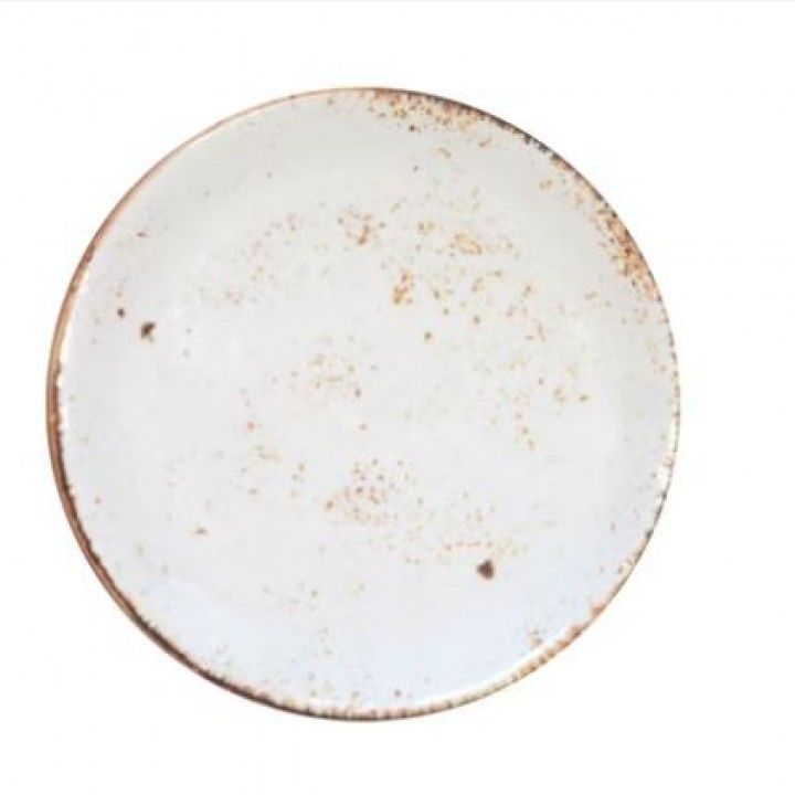 Prato Raso 28cm Salsa Melamina Branco 68-Rmp28-Whtsls