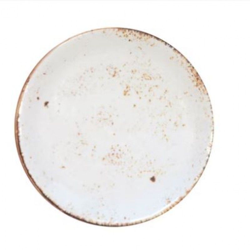 Prato Raso 28cm Salsa Melamina Branco 68-Rmp28-Whtsls