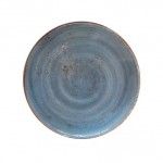 Prato Raso 23cm Salsa Melamina Azul 68-Rmp23-Blusls