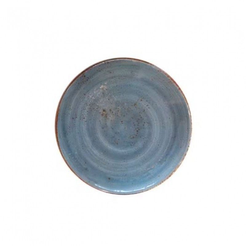 Prato Raso 18cm Salsa Melamina Azul 68-Rmp18-Blusls