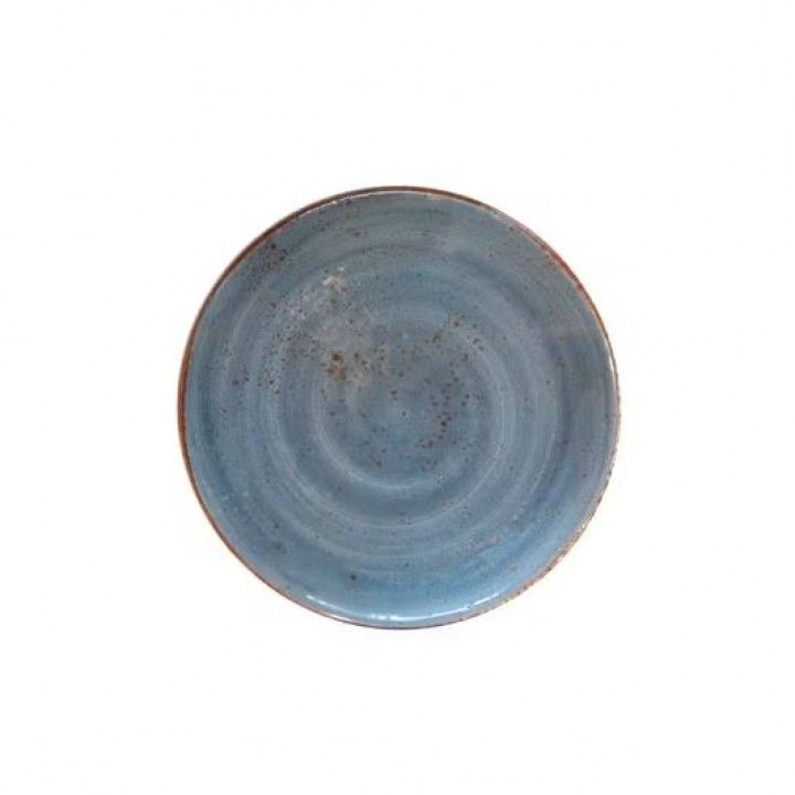 Prato Raso 18cm Salsa Melamina Azul 68-Rmp18-Blusls