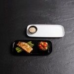 Prato Rect. 37x13 Universal Preto