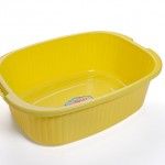 Alguidar Rect Amarelo 630