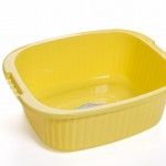 Bacia Rect Amarelo 629