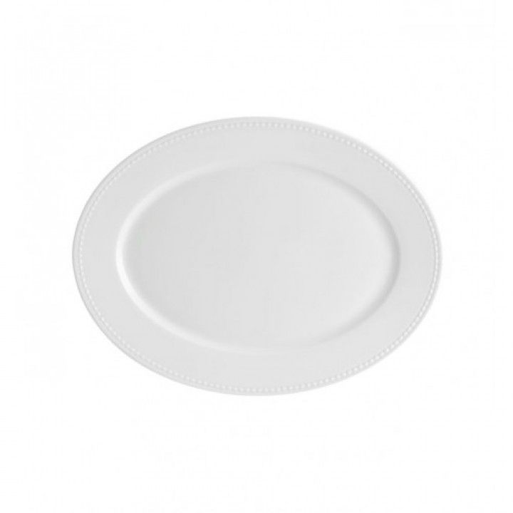 Travessa N.6 37cm Perla Branco