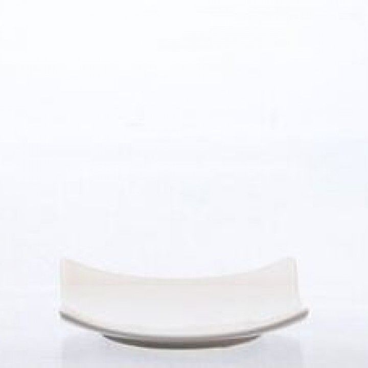 Prato Quadrado Porcelana 9cm Appetizer