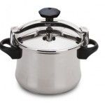 Panela Pressao Bojuda Inox 6l Tradicional