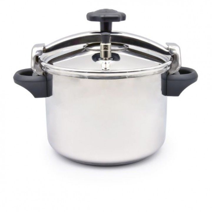 Promo Panela Pressao Inox 4,5l Trad C/Cacarola 14