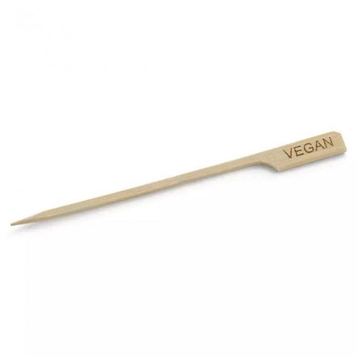 Conj 100 Palitos 11.5cm Vegan Bamp45vg