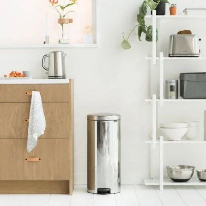 Balde Inox Brilhante 30l Newicon 114366