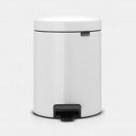 Balde Lixo 5l Branco Newicon 112065