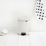 Balde Lixo 5l Branco Newicon 112065