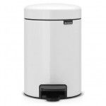Balde Lixo 3l Branco Newicon 112126