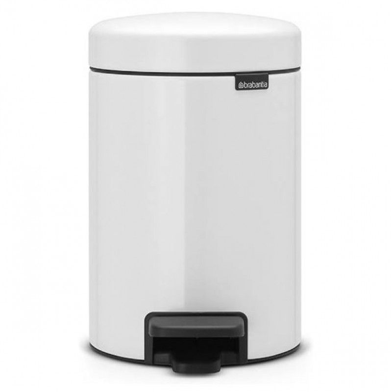 Balde Lixo 3l Branco Newicon 112126