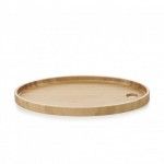 Base Oval Bambu 36x25cm Basalt 654186