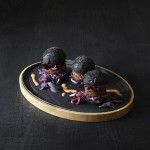 Base Oval Bambu 36x25cm Basalt 654186