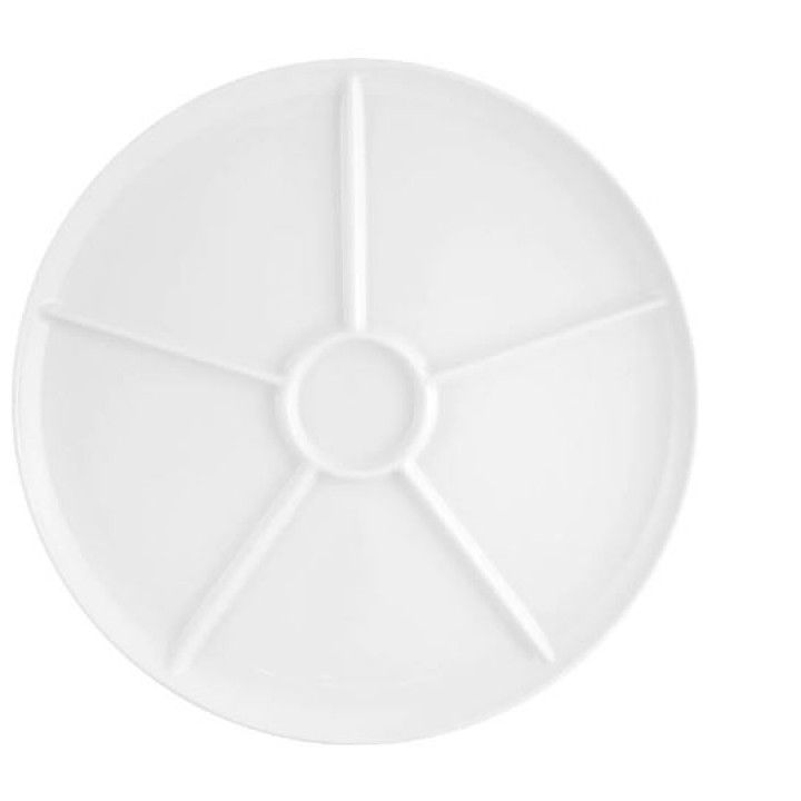 Prato Especial Divisorias 34cm Asia Wh