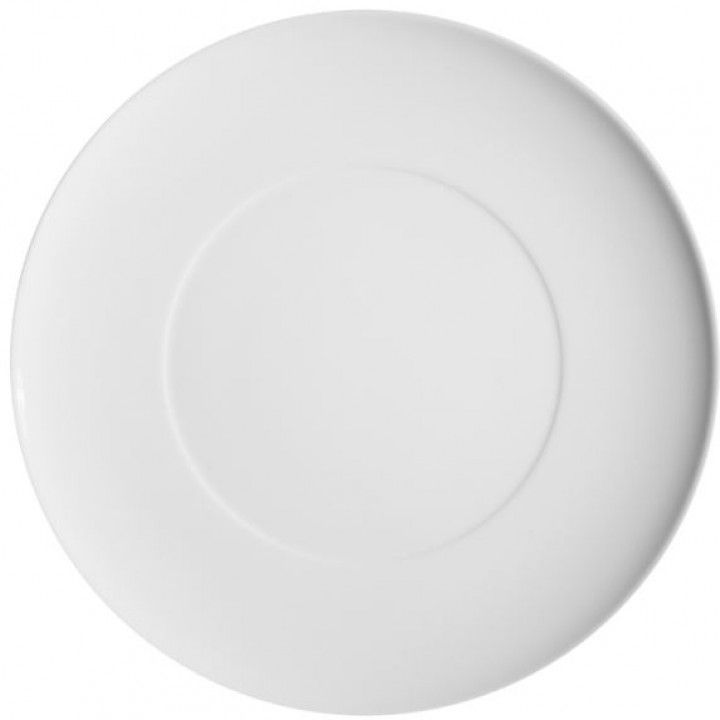 Prato Marcador Domo Branco Prato Marcador Domo Branco