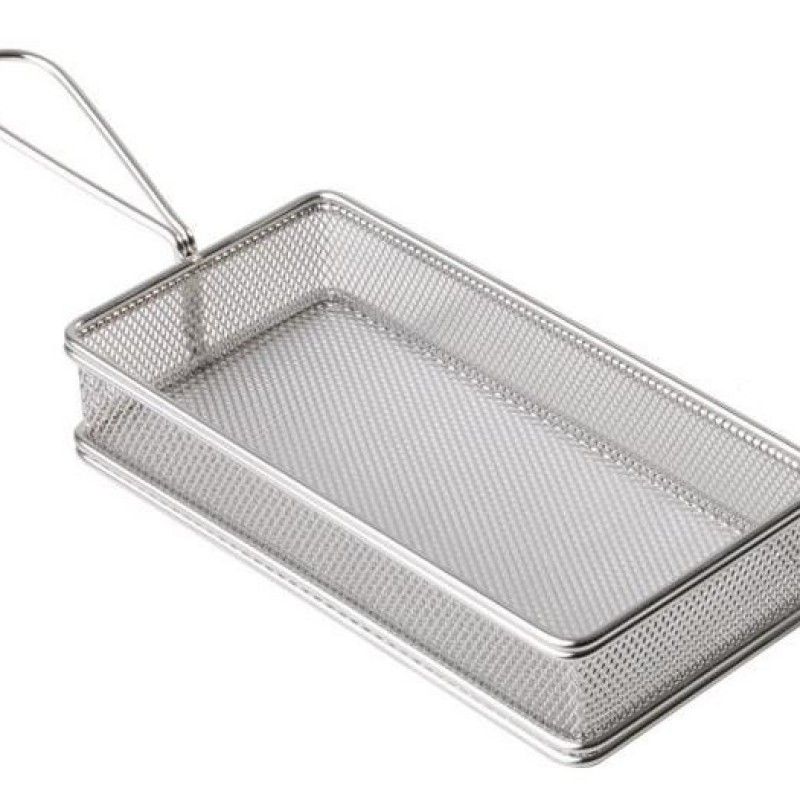 Cesto Inox 21,5x10,5x4,5cm  40610