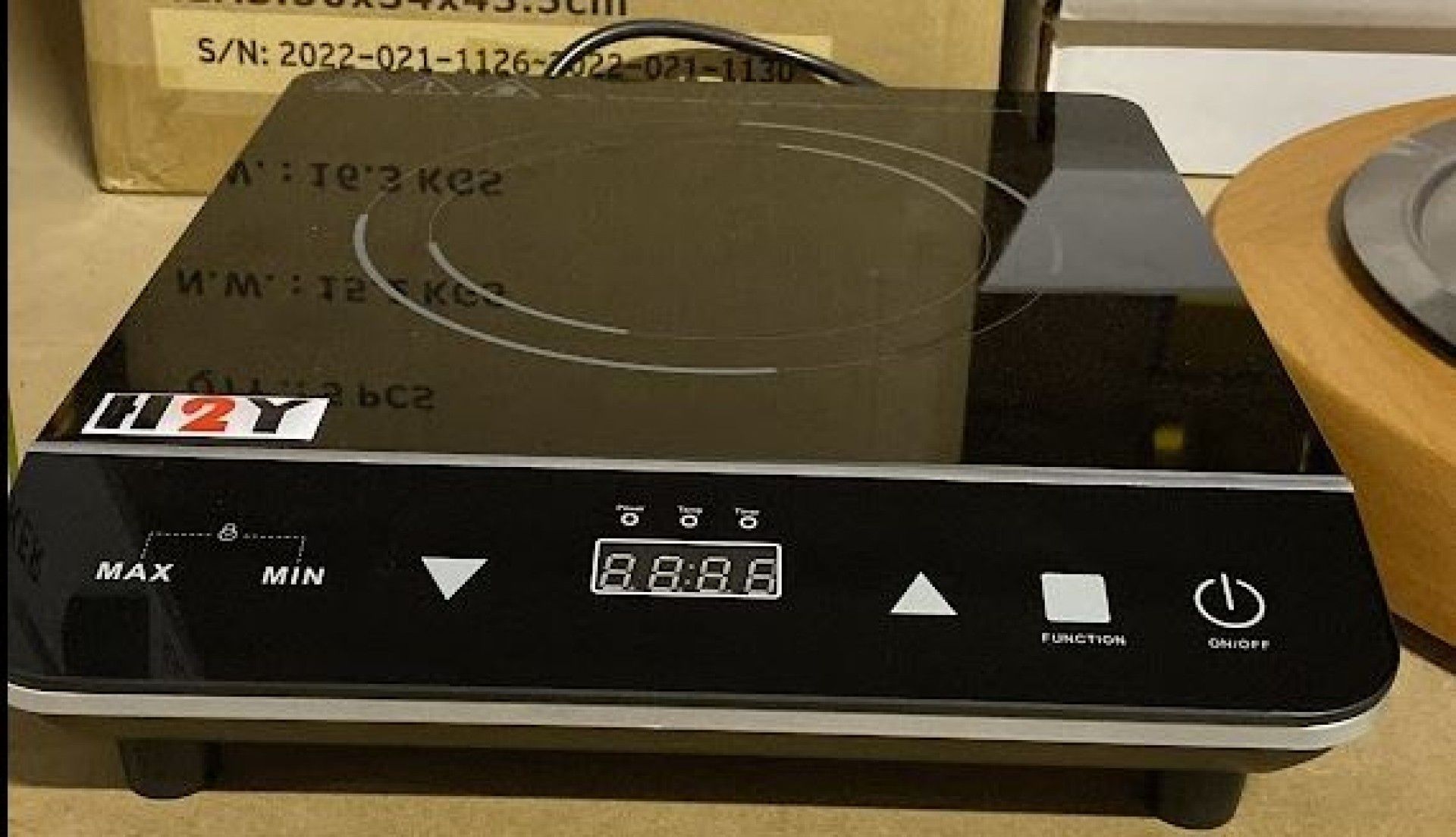 Placa Inducao 2000w 28x32x6.5cm Ic-2000c