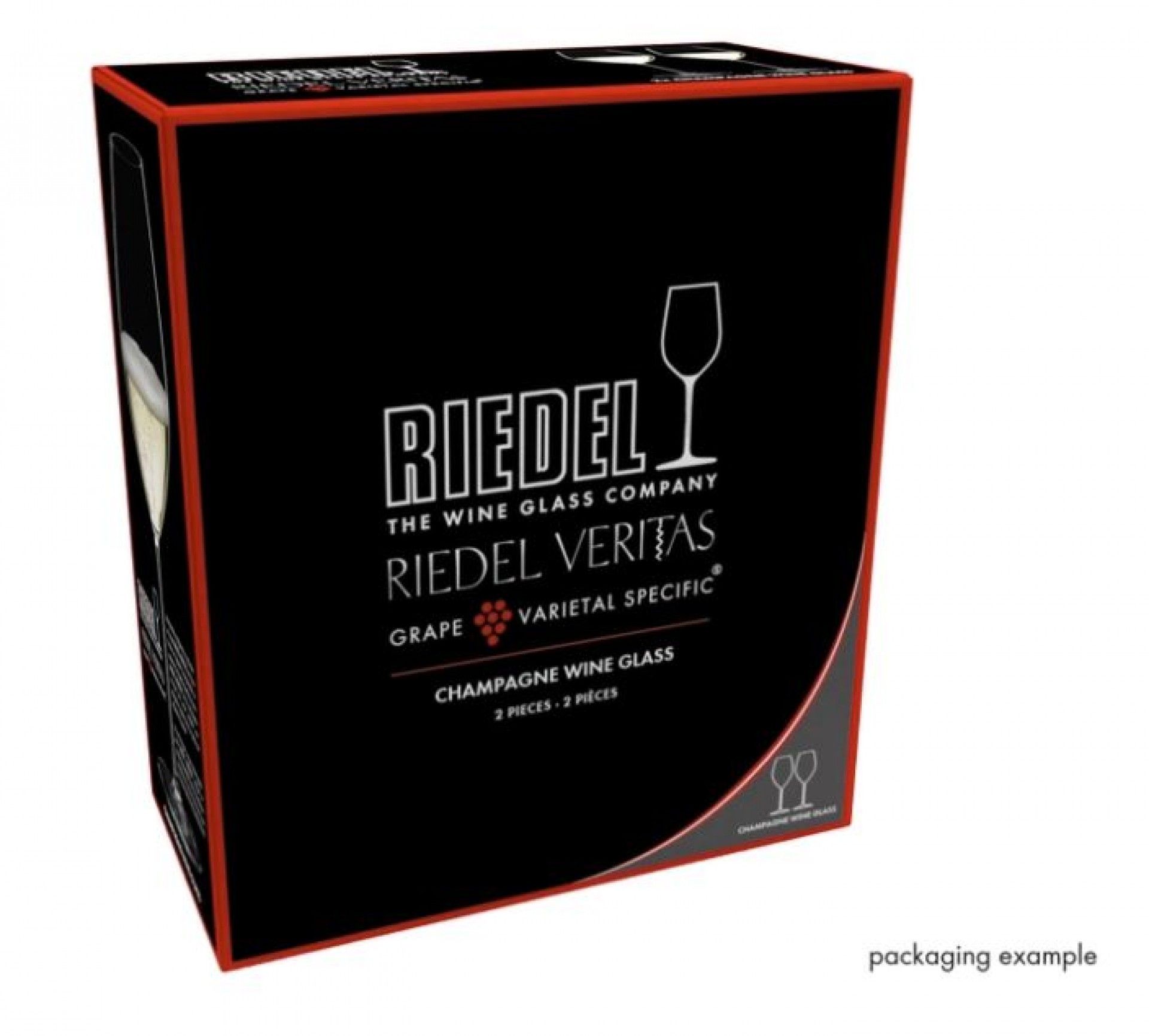 Conj. 2 Calices 44cl Champ./Wine Glass