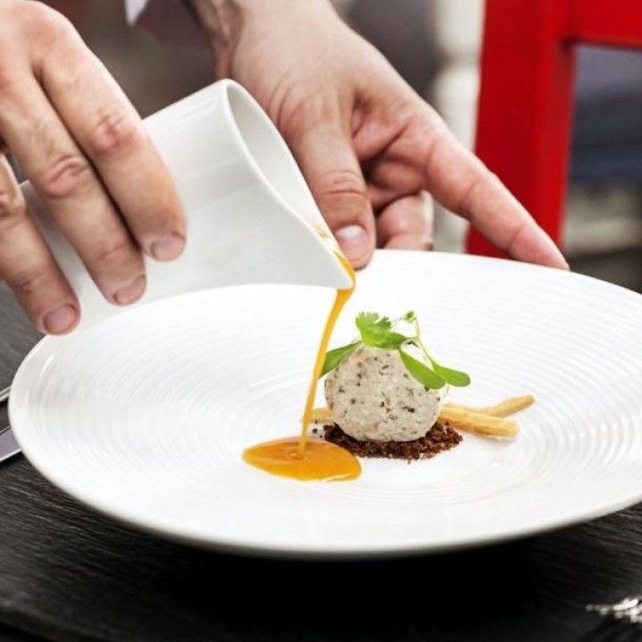 Prato Lunar Concavo 27cm O?Moon Wh