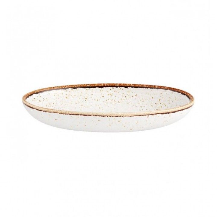 Travessa Oval 27cm  Rustic Blend Bege