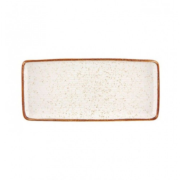 Travessa Rectangular  36.5cm  Rustic Blend Bege