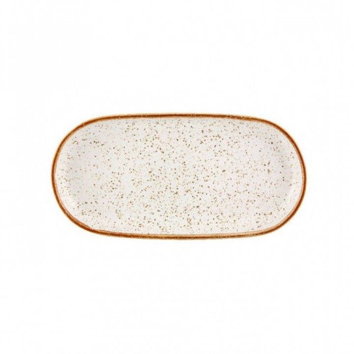 Travessa Oval 29.5cm  Rustic Blend Bege