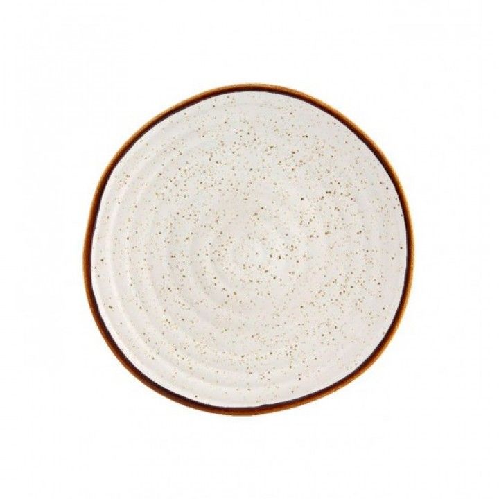 Prato Raso 28cm  Rustic Blend Bege
