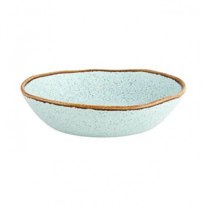 Prato Sopa 22cm  Rustic Blend Turquesa