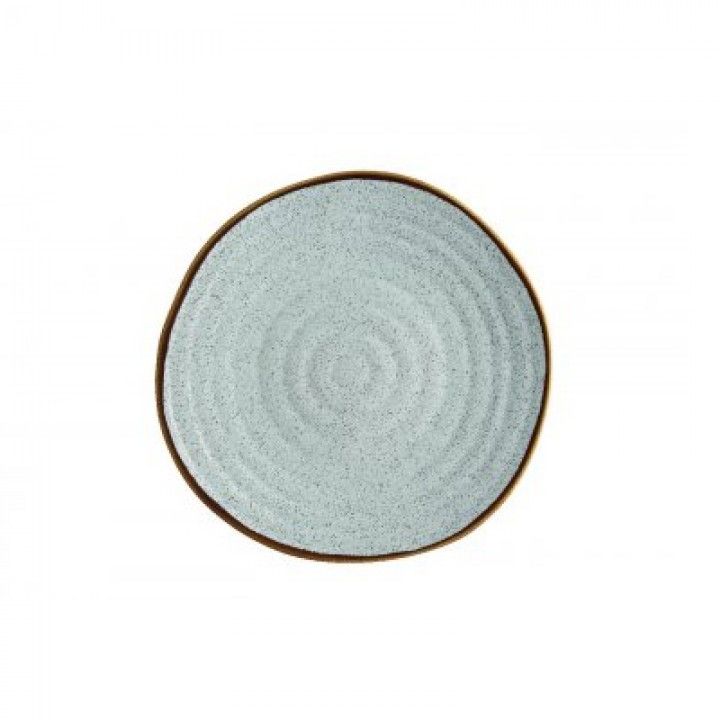 Prato Raso 28cm  Rustic Blend Turquesa