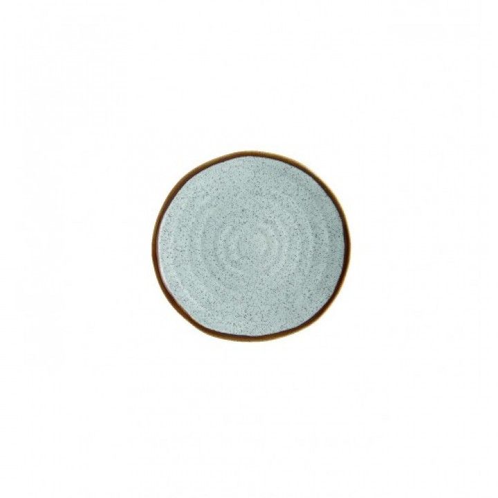 Prato S/Mesa 22cm Rustic Blend Turquesa