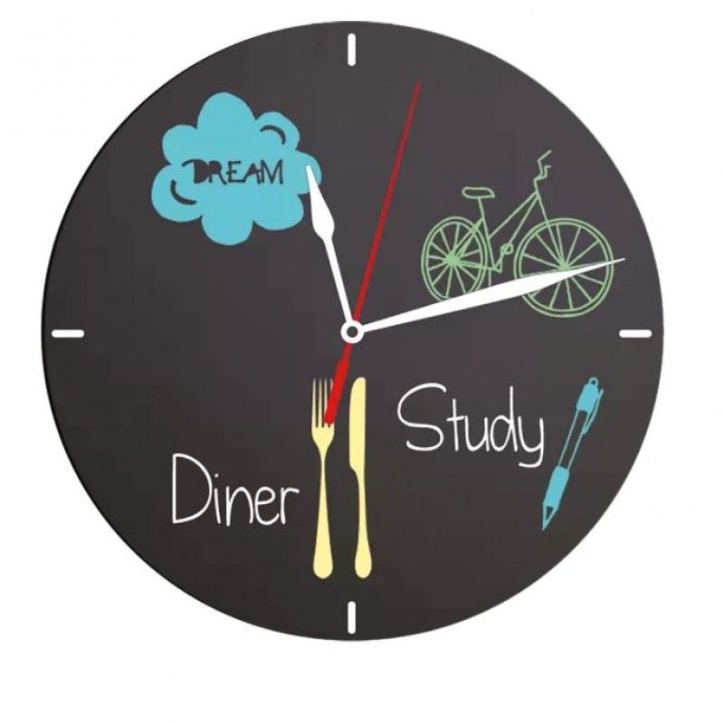 Quadro Relogio C/Marcador  Fb-Clock