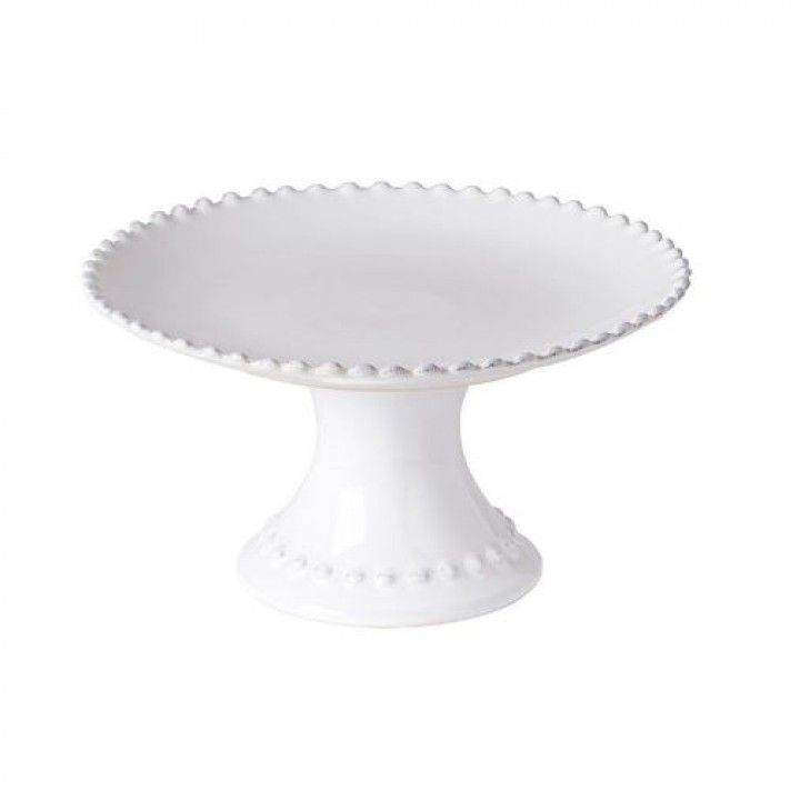 Prato C/Pe 22cm Pearl Branco