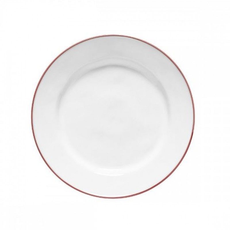 Prato Raso 28cm Beja Vermelho