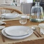 Prato Sobremesa 22cm Livia Branco