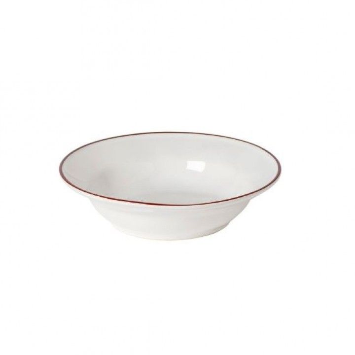 Prato Sopa/Pasta 21cm Beja Vermelho