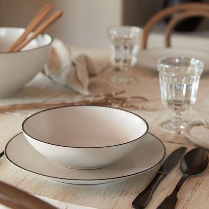 Taca Pasta 21cm Augusta Natural-Pt